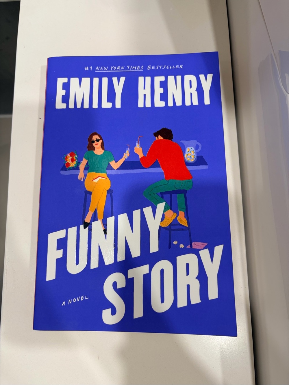 Funny Story Hardcover - Blue Cover